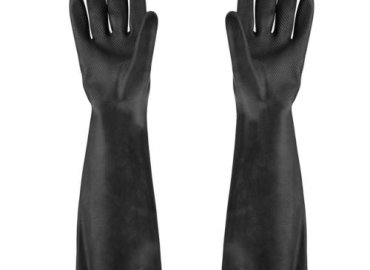 Black PVC nitrile gloves Black PVC nitrile gloves