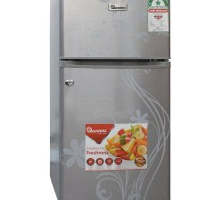 Ramtons RF/222 – 2 Door Fridge – 88 L – Silver Flower