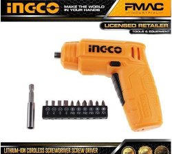 Ingco Cordless Screwdriver Set