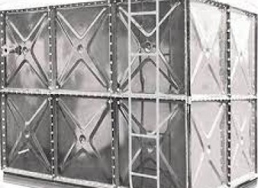 Steel Plate Tank – 6 Cubic Metres Steel Plate Tank – 6 Cubic Metres